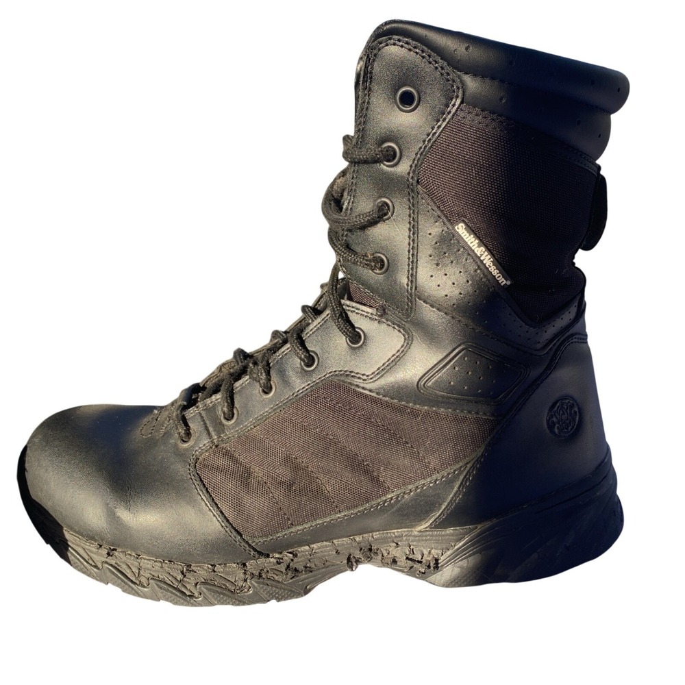 Smith & Wesson Footwear 1095 Breach VSX 8" SZ Men's Tactical Boots  Size 13